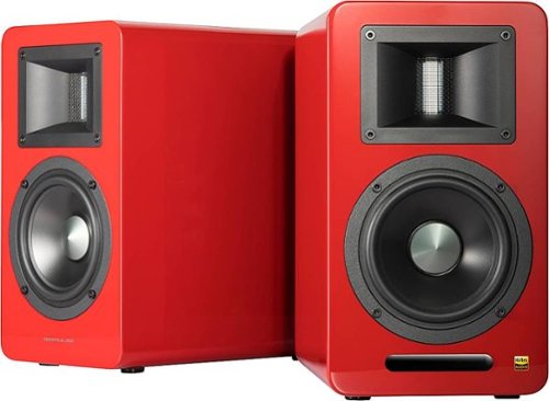 Edifier - AirPulse A100 Hi-Res Wireless Speakers - Red