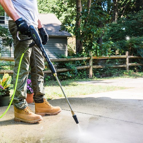 Greenworks - Electric Pressure Washer up to 2000 PSI at 1.2 GPM - Black/Green-Alt_View_Standard_17 