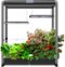 AeroGarden - Farm 24XL with Salad Bar Seed Pod Kit - Hydroponic Indoor Garden - Black-Front_Standard