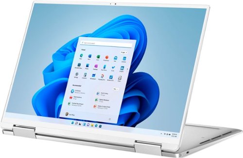 Dell - XPS 13.4" 2-in-1 Touch FHD+ Laptop - Intel Core i7- 8GB RAM- 256GB SSD - Platinum Silver-Front_Standard 
