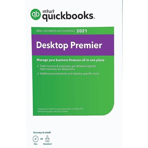 Intuit - QuickBooks Desktop Premier 2021 - Windows-Front_Standard 