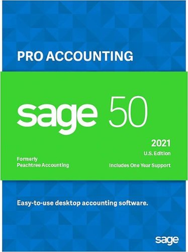 Sage - 50 Pro Accounting 2021 (1-User) - Windows