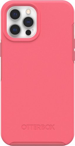 OtterBox - Symmetry Series+ with MagSafe Carrying Case for Apple® iPhone® 12 Pro Max - Tea Petal