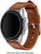 Platinum™ - Leather Watch Band for Samsung Galaxy Watch (46 mm) and Galaxy Watch3 (45 mm) - Copper-Angle_Standard