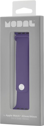 Modal™ - Silicone Watch Band for Apple Watch 42, 44, 45mm (Series 1-8) and Apple Watch Ultra 49mm - Lavander mist-Alt_View_Standard_16 