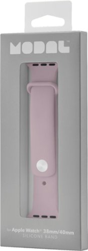 Modal™ - Silicone Band for Apple Watch 38mm, 40 mm, 41mm and Apple Watch Series 8 41mm - Soft pink-Alt_View_Standard_16 