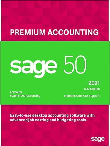 Sage - 50 Premium Accounting 2021 (1-User) - Windows
