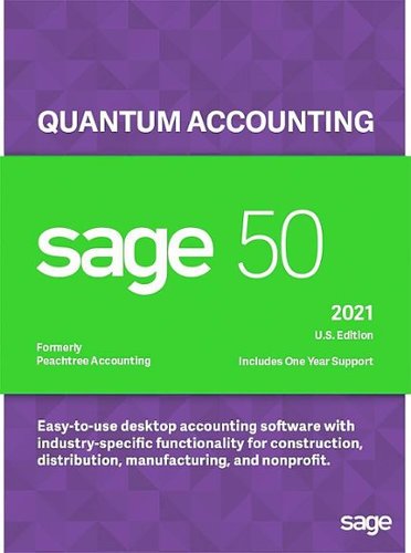 Sage - 50 Quantum Accounting 2021 (1-User) - Windows