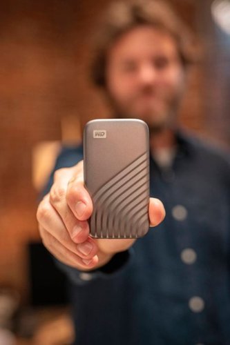 WD My Passport 1TB External USB Type-C Portable SSD - Blue BUY IN MIDDLE EAST