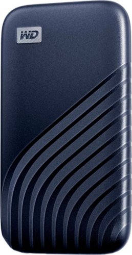 WD My Passport 1TB External USB Type-C Portable SSD - Blue WORLDWIDE DELIVERY