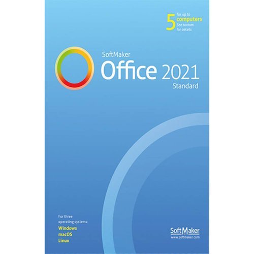 Avanquest - SoftMaker Office Standard 2021 (5 Devices) - Windows, Mac OS, Linux [Digital]