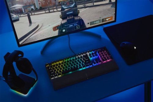 CORSAIR - K60 RGB Pro SE Teclado para juegos lineal de viola cereza mecánica con cable de tamaño completo con teclas PBT de doble disparo