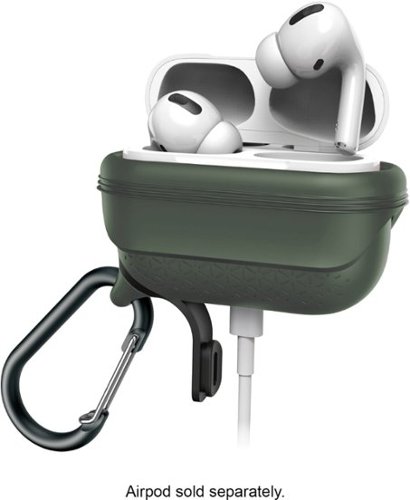 Catalyst Waterproof Premium Textured Case for Apple Airpods Pro - Army Green WORLDWIDE DELIVERY