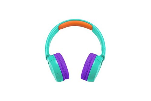 JBL - Kids On-Ear Wireless Headphones - Teal