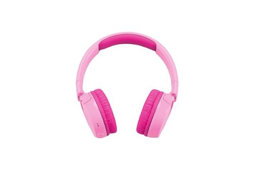 JBL - Kids On-Ear Wireless Headphones - Pink