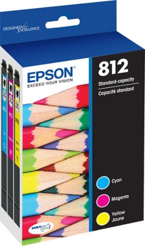 Epson - T812 3 - Pack Standard Capacity Multi Ink Cartridges