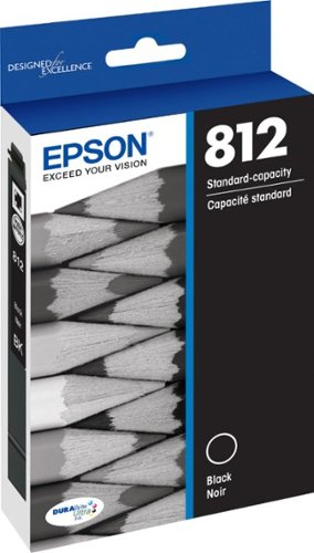 Epson - T812 Standard Capacity Ink Cartridge - Black