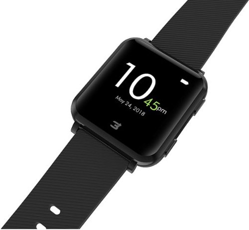 3Plus Vibe Plus Smartwatch 36mm - Aluminum - Black HOW TO BUY