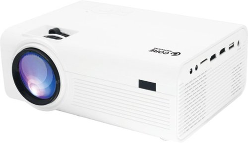 Core Innovations 150” LCD Home Theater Projector - White WORLDWIDE DELIVERY