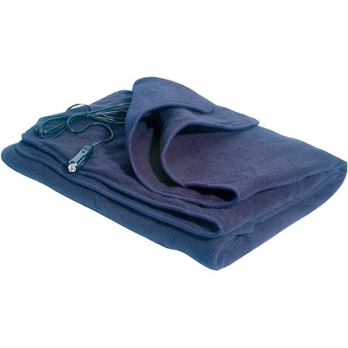 MAXSA Innovations - Maxsa Comfy Cruise Electric Overblanket - 42&quot; Length x 58&quot; Width - Navy Blue