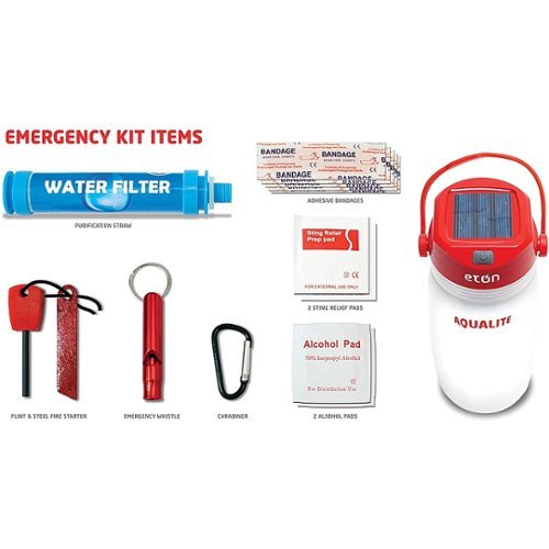 Eton Personal Emergency Response Kit - White WORLDWIDE DELIVERY