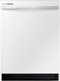 Samsung - 24" Top Control Built-In Dishwasher - White-Front_Standard