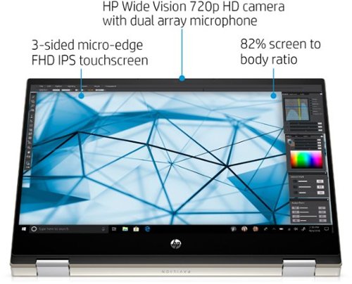 HP Pavilion x360 2-in-1 14 Touch-Screen Laptop - Intel Core i5 - 8GB Memory - 256GB SSD - Warm Gold BUY IN QATAR