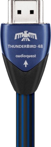 AudioQuest - ThunderBird 10' 4K-8K-10K 48Gbps HDMI Cable - Blue/Black
