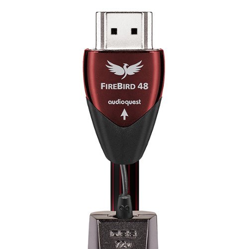 AudioQuest - FireBird 10' 4K-8K-10K 48Gbps HDMI Cable - Red/Black