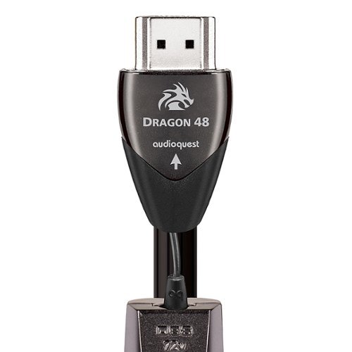 AudioQuest - Dragon 10' 4K-8K-10K 48Gbps HDMI Cable - Black/Gray