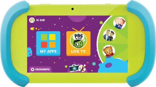 PBS Kids - Playtime Pad - 7" Kid Safe Tablet - Multi