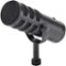 Samson - Q9U XLR/USB Dynamic Broadcast Microphone - Black-Front_Standard