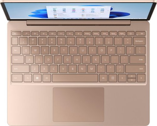 Microsoft Surface Laptop Go - 12.4 Touch-Screen - Intel 10th Generation Core i5 - 8GB Memory - 256GB Solid State Drive - Sandstone GLOBAL SHIPPING