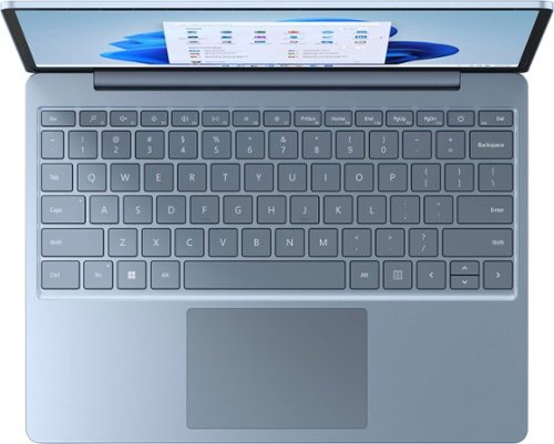 Microsoft Surface Laptop Go - 12.4 Touch-Screen - Intel 10th Generation Core i5 - 8GB Memory - 256GB Solid State Drive - Ice Blue GLOBAL SHIPPING