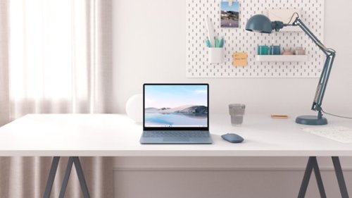 Microsoft Surface Laptop Go - 12.4 Touch-Screen - Intel 10th Generation Core i5 - 8GB Memory - 256GB Solid State Drive - Ice Blue BUY ONLINE