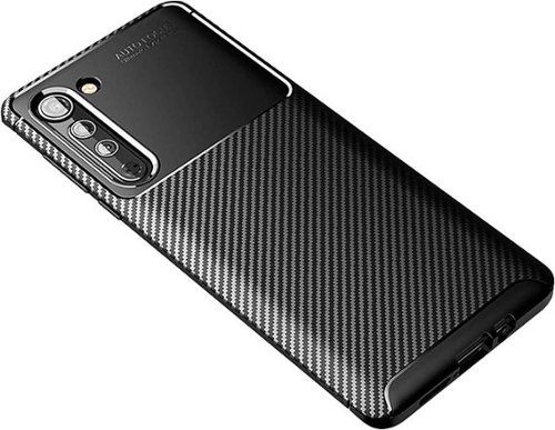 SaharaCase - Prestige Series Carrying Case for Motorola Moto Edge 5G - Black-Left_Standard 