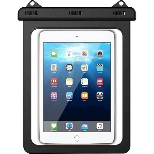 SaharaCase - Water-Resistant Case for Most Tablets up to 11" - Black