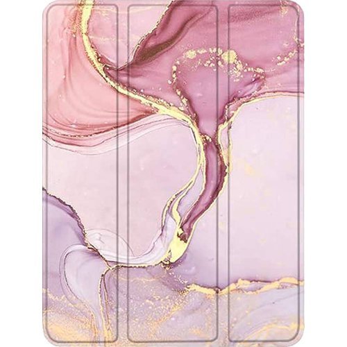 SaharaCase - Folio Case for Apple iPad Pro 12.9" (4th Generation 2020 and 5th Gen 2021) - Pink Marble