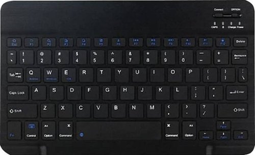 SaharaCase - Wireless Bluetooth Keyboard for Most Tablets and Computers - Black