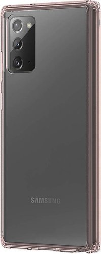 SaharaCase - Hard Shell Series Case for Samsung Galaxy Note20 5G - Rose Gold/Clear-Left_Standard 