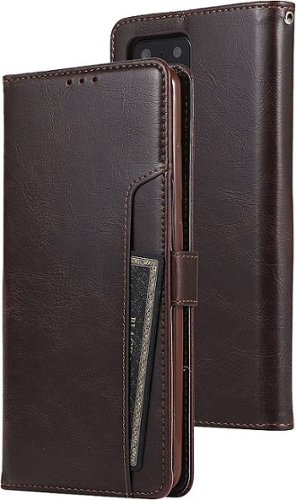 SaharaCase Folio Wallet Case for Samsung Galaxy Note20 5G - Brown WORLDWIDE DELIVERY