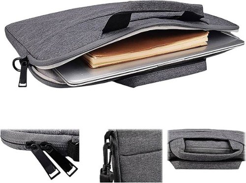 SaharaCase Sleeve Case for up to 16 Macbook Pro, Macbook Air, and HP Laptops - Gray GLOBAL SHIPPING
