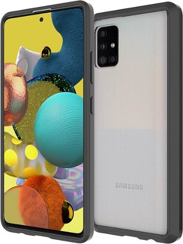 SaharaCase Hard Shell Series Case for Samsung Galaxy A51 5G - Clear Black GLOBAL SHIPPING