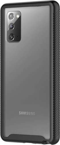 SaharaCase - GRIP Series Carrying Case for Samsung Galaxy Note20 5G - Black/Clear