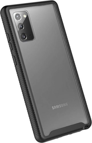SaharaCase GRIP Series Carrying Case for Samsung Galaxy Note20 5G - Black/Clear GLOBAL SHIPPING