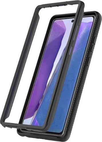 SaharaCase GRIP Series Carrying Case for Samsung Galaxy Note20 5G - Black/Clear SHOP ONLINE