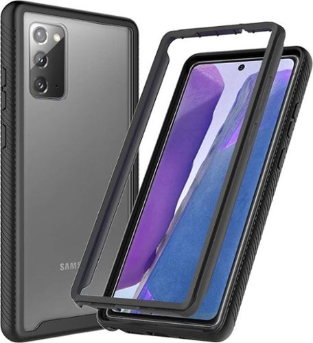 SaharaCase GRIP Series Carrying Case for Samsung Galaxy Note20 5G - Black/Clear BUY IN EUROPE