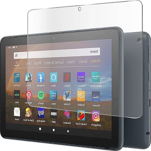 SaharaCase ZeroDamage Tempered Glass Screen Protector for Amazon Fire HD 8 (2020-2024) - Clear GLOBAL SHIPPING