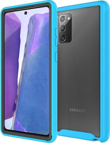 SaharaCase GRIP Series Carrying Case for Samsung Galaxy Note20 5G - Aqua/Clear HOW TO BUY