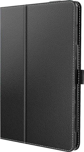 SaharaCase - Folio Case for Amazon Kindle Fire HD 8 and Fire HD 8 Plus (2020-2024) - Black-Left_Standard 